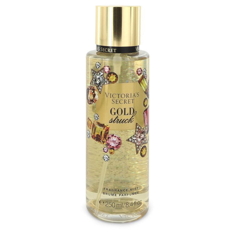 Victoria'S Secret Gold Struck Fragrance Mist Spray 8.4 oz (250ml) 4 victorias secret gold struck by victorias secret p551300