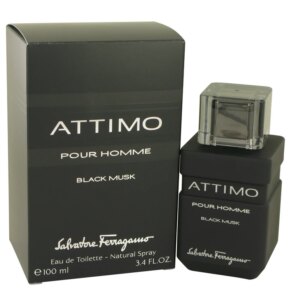 Attimo Black Musk Cologne by Salvatore Ferragamo for Men