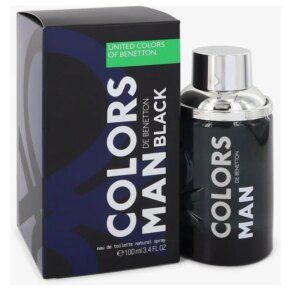 Colors De Benetton Black Cologne by Benetton for Men