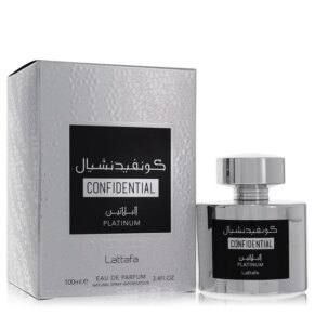 Lattafa Confidential Platinum Cologne by Lattafa for Men and Women