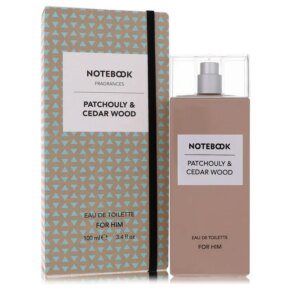 Notebook Patchouly & Cedar Wood Cologne by Selectiva SPA for Men