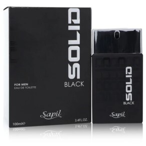 Sapil Solid Black Cologne by Sapil for Men