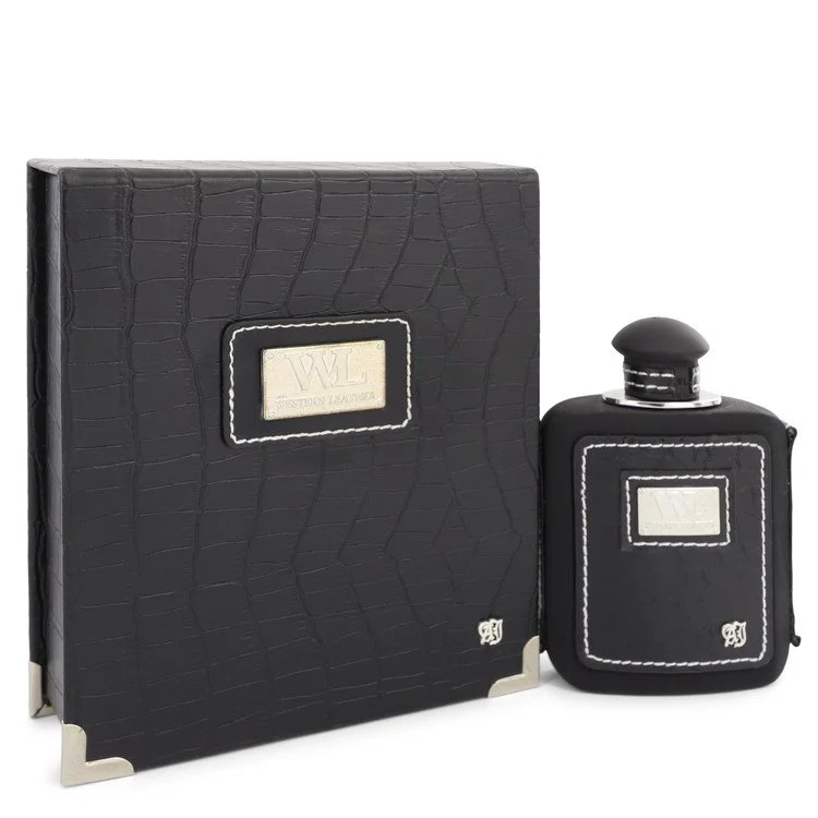 Western Leather Black Cologne by Alexandre J for Men