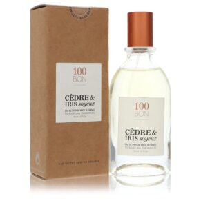 100 Bon Cedre & Iris Soyeux Men Eau De Parfum Spray (Unisex Refillable) 1.7 oz (50 ml) by 100 Bon