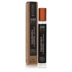 100 Bon Nagaranga & Santal Citronne Men Mini Concentree De Parfum (Unisex Refillable) .5 oz by 100 Bon