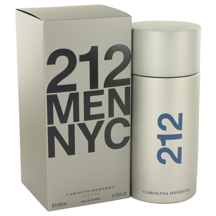 212 Men Eau De Toilette Spray 6.8 oz (200 ml) by Carolina Herrera