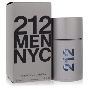 212 Men Eau De Toilette Spray (New Packaging) 1.7 oz (50 ml) by Carolina Herrera