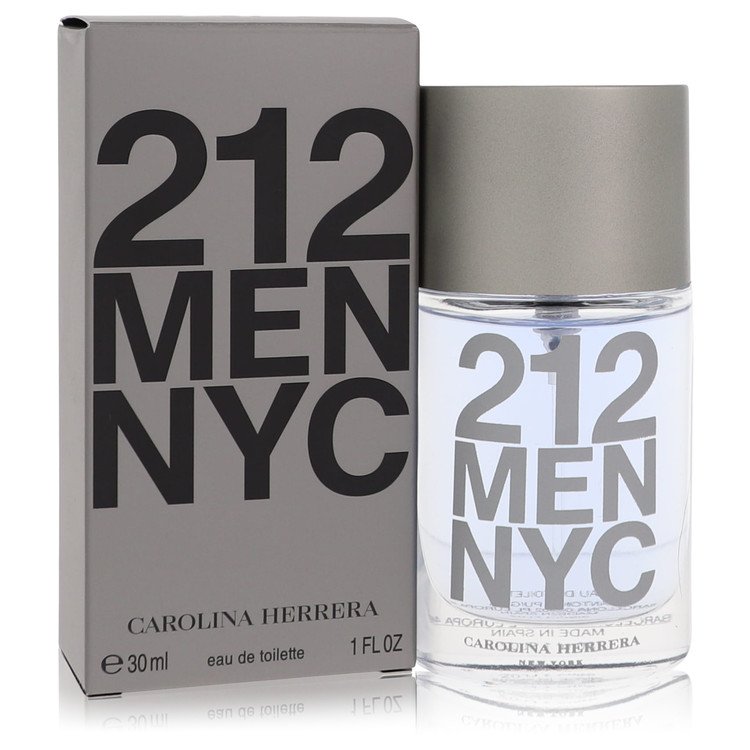 212 Men Eau De Toilette Spray (New Packaging) 1 oz (30 ml) by Carolina Herrera