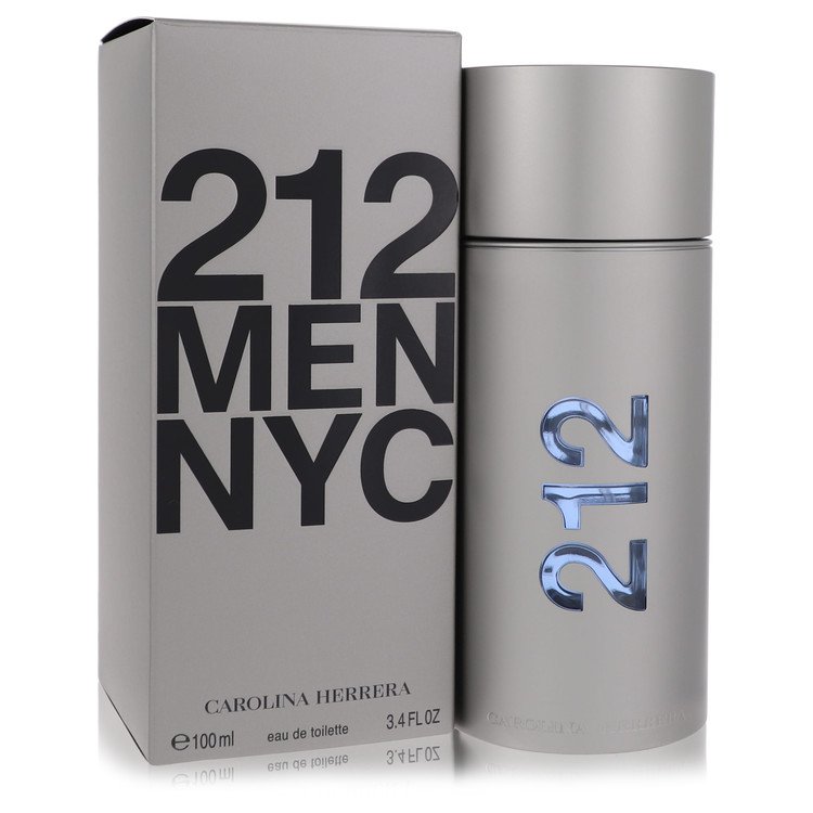 212 Men Eau De Toilette Spray (New Packaging) 3.4 oz (100 ml) by Carolina Herrera