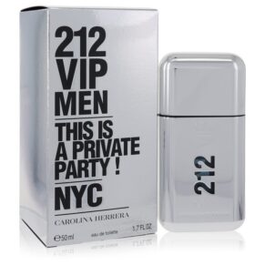 212 Vip Men Eau De Toilette Spray 1.7 oz (50 ml) by Carolina Herrera