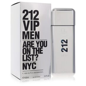 212 Vip Men Eau De Toilette Spray 3.4 oz (100 ml) by Carolina Herrera