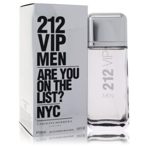 212 Vip Men Eau De Toilette Spray 6.7 oz (200 ml) by Carolina Herrera