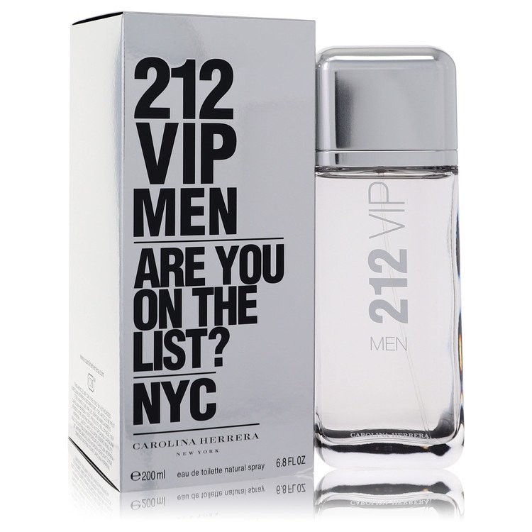 212 Vip Men Eau De Toilette Spray 6.7 oz (200 ml) by Carolina Herrera