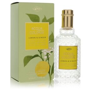 4711 Acqua Colonia Lemon & Ginger Women Eau De Cologne Spray (Unisex) 1.7 oz (50 ml) by 4711