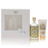 4711 Floral Collection Jasmine Women Gift Set (Unisex): 3.4 oz (100 ml) Eau De Cologne Sprfay + 1.7 oz (50 ml) Shower Gel by 4711
