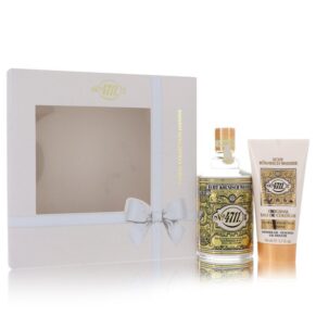 4711 Jasmine Men Gift Set (Unisex): 3.4 oz (100 ml) Cologne Spray + 1.7 oz (50 ml) Shower Gel by 4711