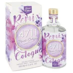4711 Remix Lavender Men Eau De Cologne Spray (Unisex) 3.4 oz (100 ml) by 4711