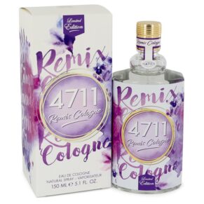 4711 Remix Lavender Men Eau De Cologne Spray (Unisex) 5.1 oz (150 ml) by 4711