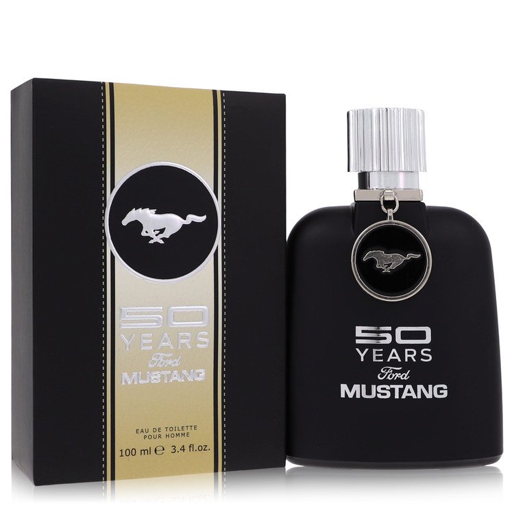 50 Years Ford Mustang Men Eau De Toilette Spray 3.4 oz (100 ml) by Ford