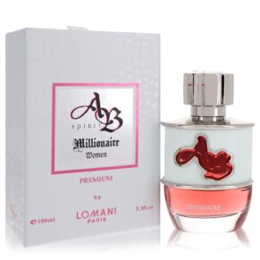 Ab Spirit Millionaire Premium Women Eau De Parfum Spray 3.3 oz (100 ml) by Lomani