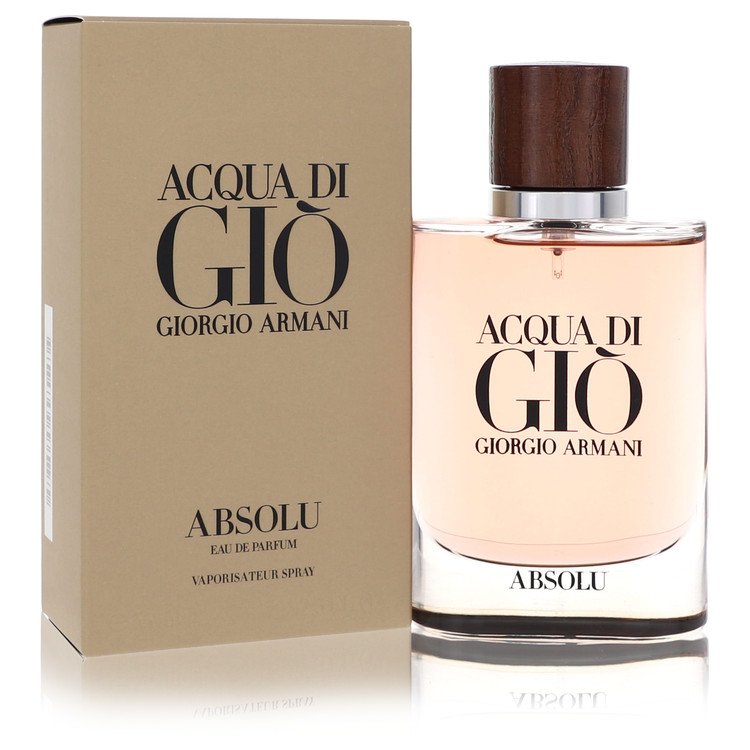 Acqua Di Gio Absolu Men Eau De Parfum Spray 2.5 oz (75 ml) by Giorgio Armani