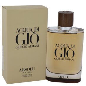 Acqua Di Gio Absolu Men Eau De Parfum Spray 4.2 oz (125 ml) by Giorgio Armani