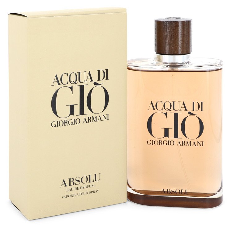 Acqua Di Gio Absolu Men Eau De Parfum Spray 6.7 oz (200 ml) by Giorgio Armani