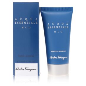 Acqua Essenziale Blu Men Shower Gel 1.7 oz (50 ml) by Salvatore Ferragamo