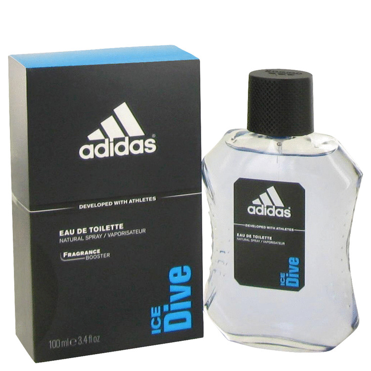 Adidas Ice Dive Men Eau De Toilette Spray 3.4 oz (100 ml) by Adidas