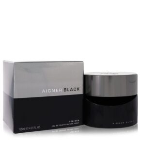 Aigner Black Men Eau De Toilette Spray 4.2 oz (125 ml) by Etienne Aigner