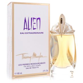 Alien Eau Extraordinaire Women Eau De Toilette Spray Refillable 2 oz (60 ml) by Thierry Mugler