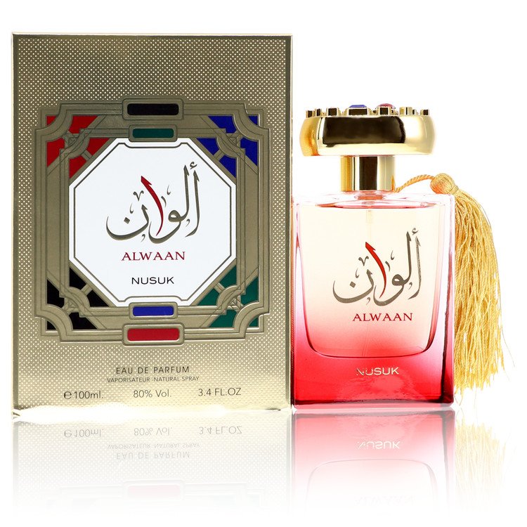 Alwaan Women Eau De Parfum Spray (Unisex) 3.4 oz (100 ml) by Nusuk