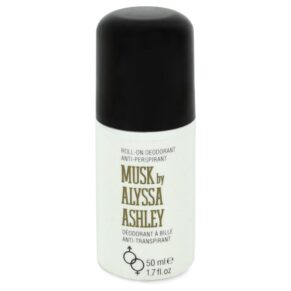 Alyssa Ashley Musk Women Deodorant Roll on 1.7 oz (50 ml) by Houbigant