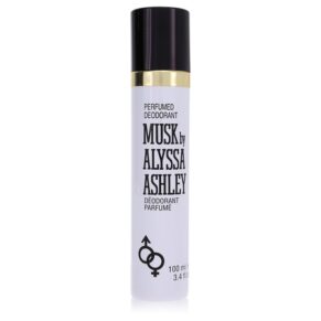 Alyssa Ashley Musk Women Deodorant Spray 3.4 oz (100 ml) by Houbigant