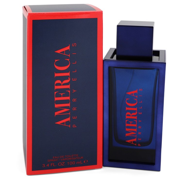 America Men Eau De Toilette Spray (New 2019) 3.4 oz (100 ml) by Perry Ellis