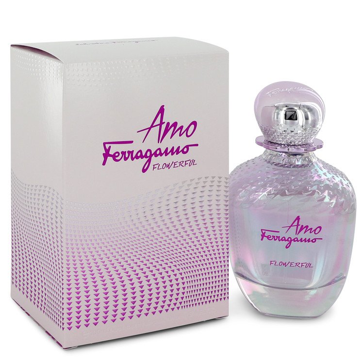 Amo Flowerful Women Eau De Toilette Spray 3.4 oz (100 ml) by Salvatore Ferragamo