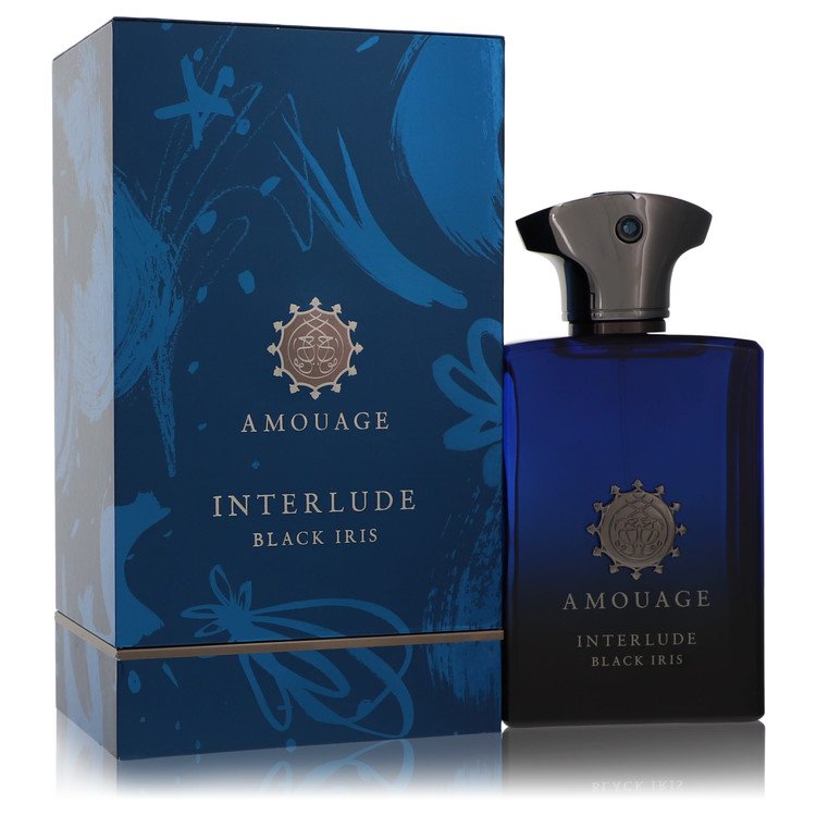 Amouage Interlude Black Iris Men Eau De Parfum Spray 3.4 oz (100 ml) by Amouage