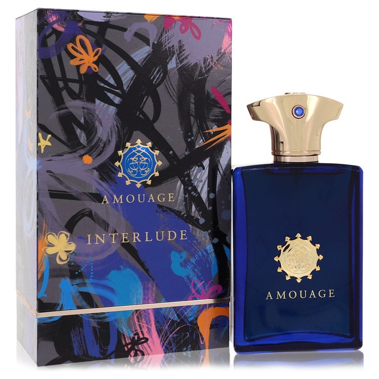 Amouage Interlude Men Eau De Parfum Spray 3.4 oz (100 ml) by Amouage