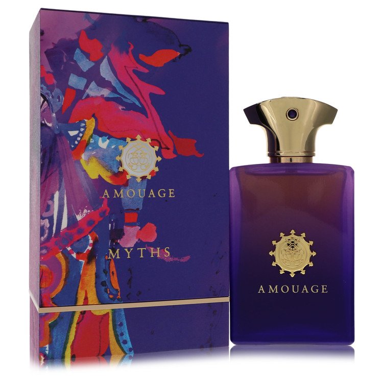 Amouage Myths Men Eau De Parfum Spray 3.4 oz (100 ml) by Amouage