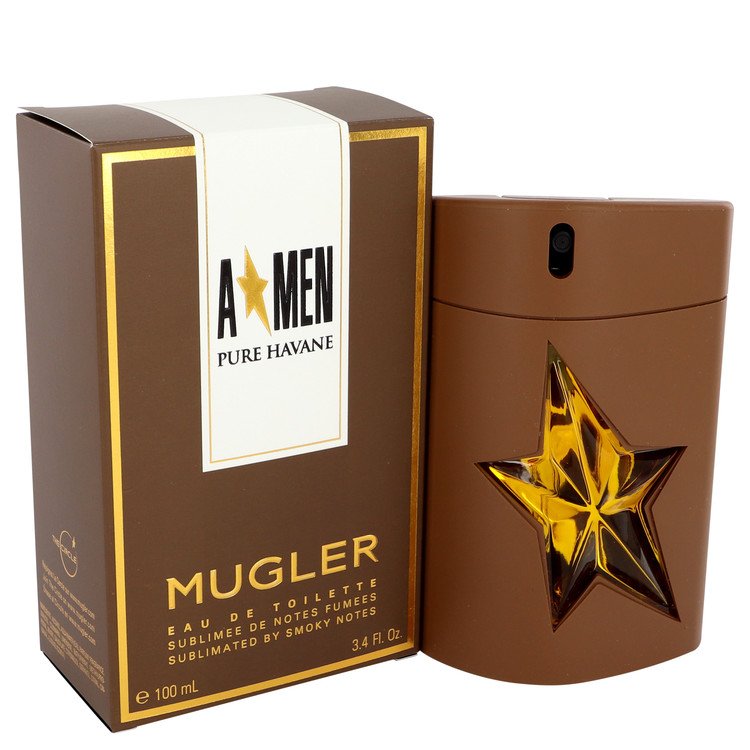 Angel Pure Havane Men Eau De Toilette Spray 3.4 oz (100 ml) by Thierry Mugler