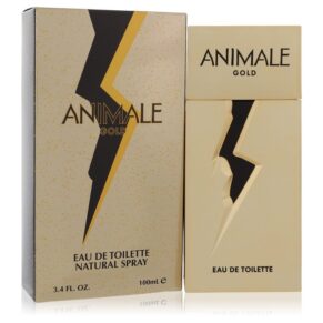 Animale Gold Men Eau De Toilette Spray 3.4 oz (100 ml) by Animale