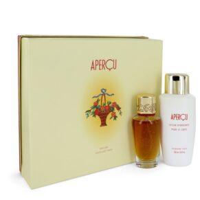 Apercu Women Gift Set: 1.7 oz (50 ml) Eau De Toilette Spray + 6.7 oz (200 ml) Body Lotion by Houbigant