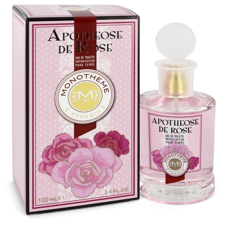 Apothéose De Rose Women Eau De Toilette Spray 3.4 oz (100 ml) by Monotheme Fine Fragrances Venezia