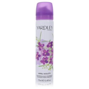 April Violets Women Body Spray 2.6 oz by Yardley London