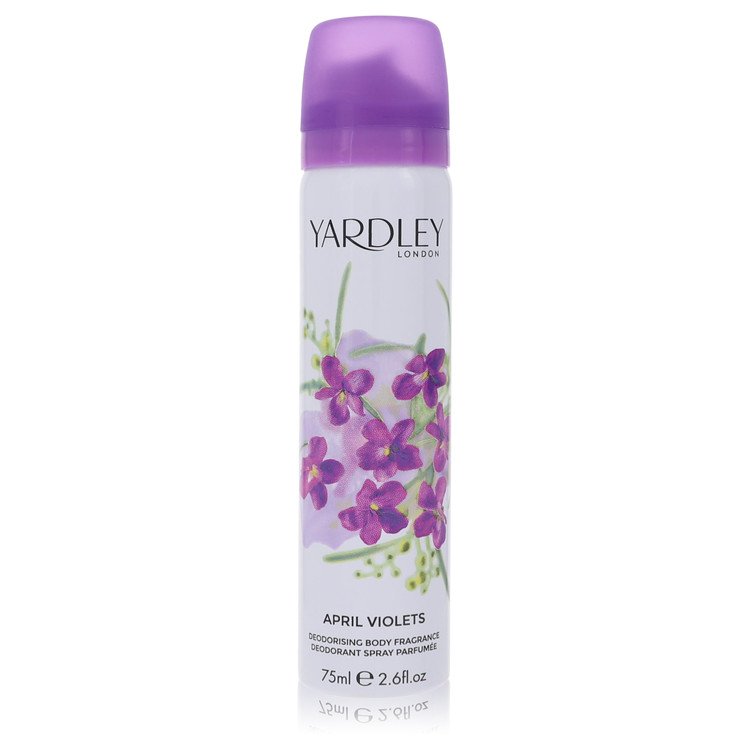 April Violets Women Body Spray 2.6 oz by Yardley London