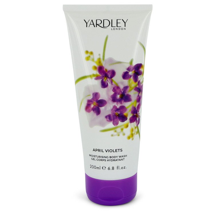 April Violets Women Shower Gel 6.8 oz (200 ml) by Yardley London