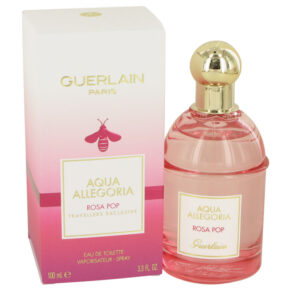 Aqua Allegoria Rosa Pop Women Eau De Toilette Spray 3.3 oz (100 ml) by Guerlain