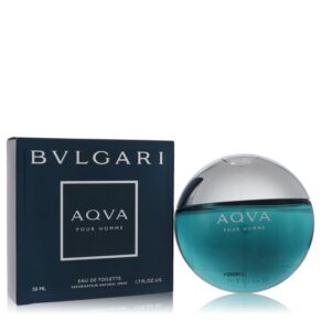 Aqua Pour Homme Men Eau De Toilette Spray 1.7 oz (50 ml) by Bvlgari