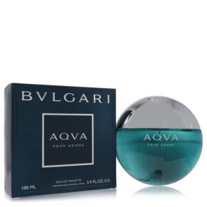 Aqua Pour Homme Men Eau De Toilette Spray 3.3 oz (100 ml) by Bvlgari