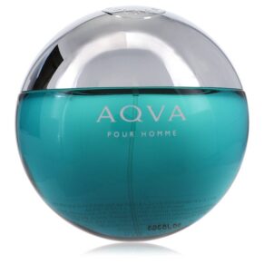 Aqua Pour Homme Men Eau De Toilette Spray (Tester) 3.4 oz (100 ml) by Bvlgari